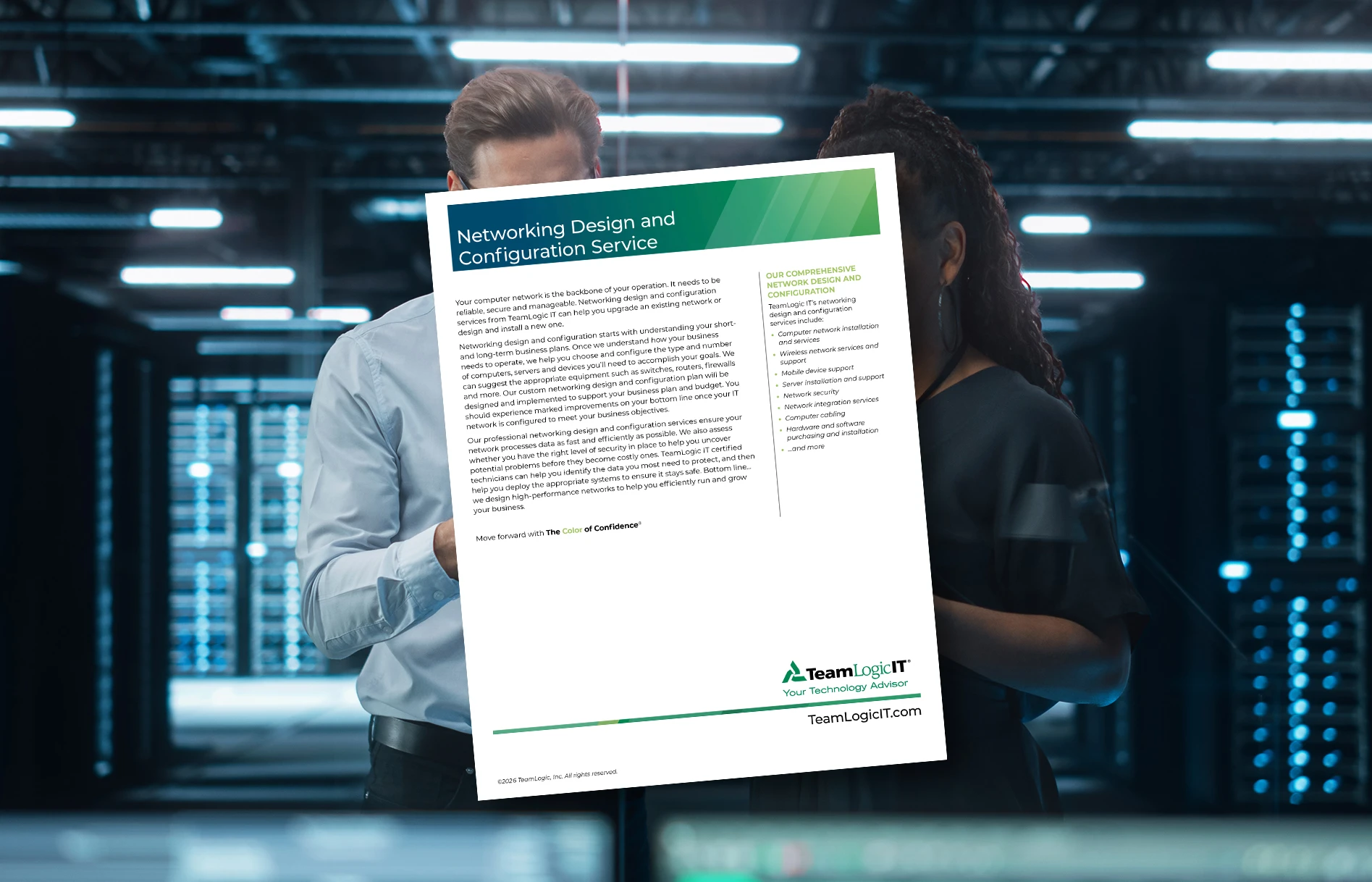 infosheet -  networking design and configuration