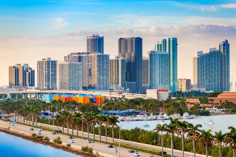 Miami Florida skyline