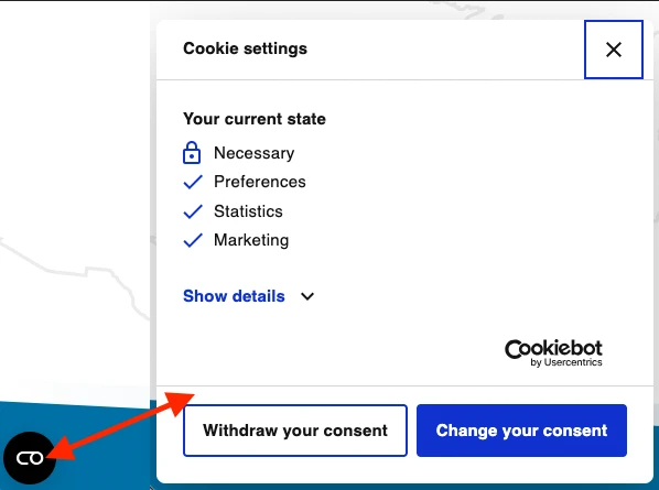 Short Cookies Consent