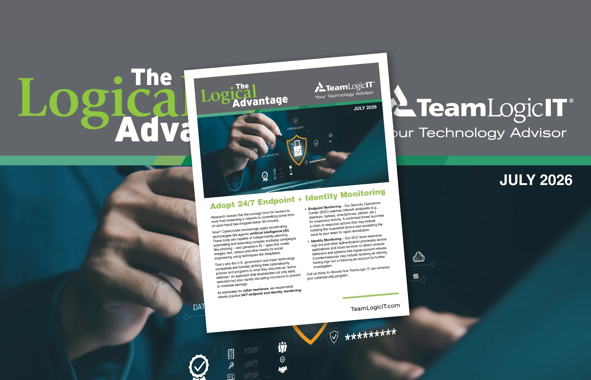 The Logical Advantage July 2026 Issue Detail