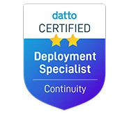 Datto Deployment Specialist Continuity